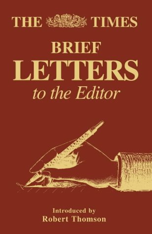 Book The "Times" Brief Letters to the Editor (Bk. 1) free