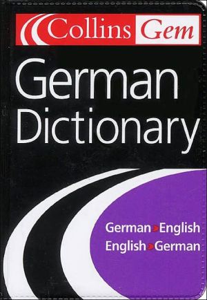 Book Collins Gem German Dictionary, 7e free