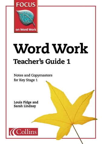 Book Focus On Word Work: Teacher's Guide 1 (focus On Word Work) (bk. 1) free