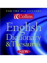 Book Collins English Dictionary and Thesaurus free