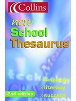 Book Collins School - Collins New School Thesaurus (Hardback) free
