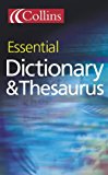 Book Collins Essential Dictionary and Thesaurus free