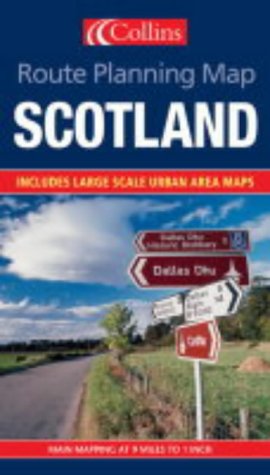 Book ROUTEPLANNING MAP SCOTLAND free