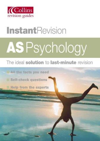 Book AS Psychology (Instant Revision) free