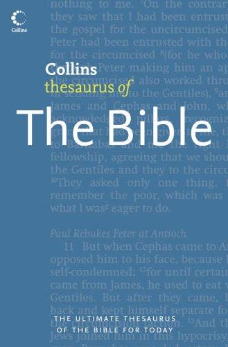 Book Collins Thematic Thesaurus of the Bible free