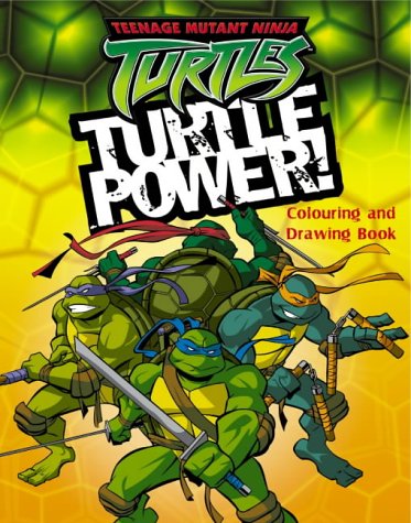 Book Turtle Power!: Colouring And Drawing Book (  Teenage Mutant Ninja Turtles  ) free