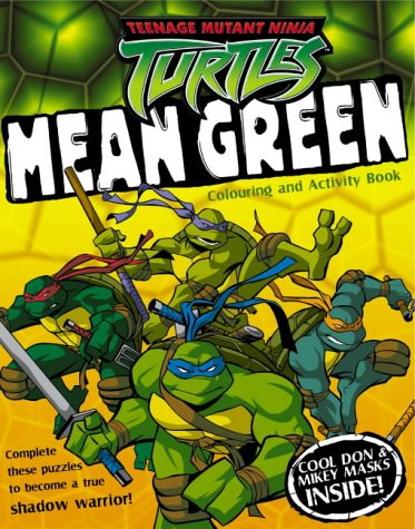 Book Mean Green: Colouring And Activity Book (  Teenage Mutant Ninja Turtles  ) free