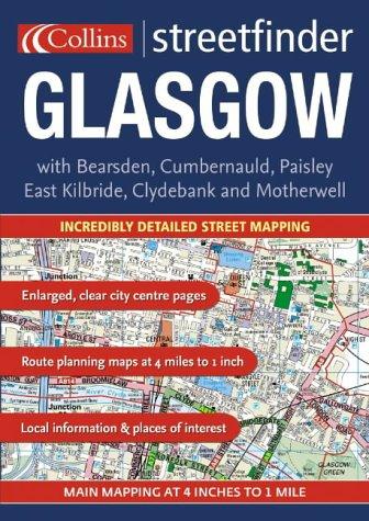 Book Glasgow Streetfinder Colour Atlas (Streetfinder) (STREET & STREEF) free