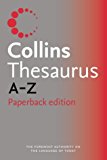 Book Collins Paperback Thesaurus A-Z free