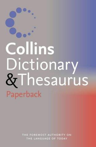 Book Collins Paperback Dictionary and Thesaurus Discovery free