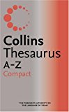 Book Collins Compact Thesaurus A-Z free
