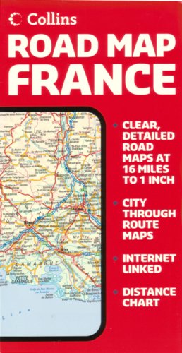 Book France Road Map by Collins (ROAD MAPS) free