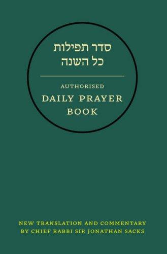 Book Hebrew Daily Prayer Book: Reader's Edition free