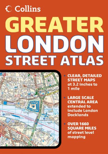 Book GREATER LONDON STREET ATL RELI (ROAD ATLAS) free