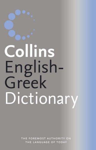 Book Greek Dictionary (Collins English) free