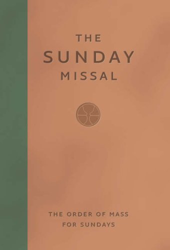 Book The Sunday Missal (the Order Of Mass For Sundays) free
