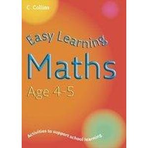 Book Maths Age 4-5 (easy Learning) free