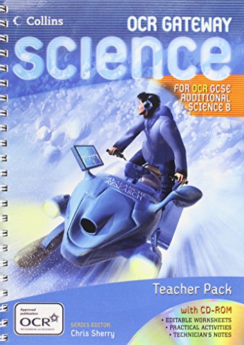 Book Additional Science Teacher Pack And Cd-rom: Teacher Pack And Cd-rom (gcse Science For Ocr B - Gateway Science) free