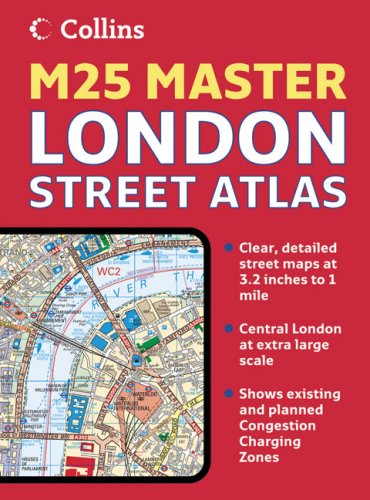 Book Collins London M25 Master Street Atlas (Collins Travel Guides) free
