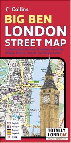 Book **BIG BEN LONDON MAP* (STREES & STREET) free