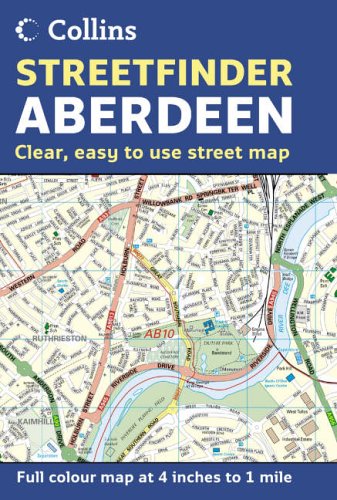 Book **ABERDEEN COL. STREETFINDER MAP (STREES & STREET) free