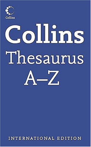 Book Collins Thesaurus free