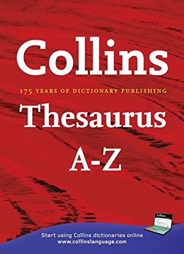 Book Collins Thesaurus A-Z Home Edition free