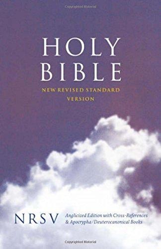 Book Holy Bible: New Revised Standard Version (NRSV) Anglicised Cross-Reference Edition with Apocrypha free