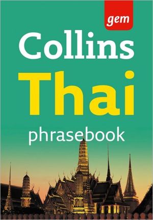 Book Collins Thai Phrasebook: The Right Word in Your Pocket (Collins Gem) free