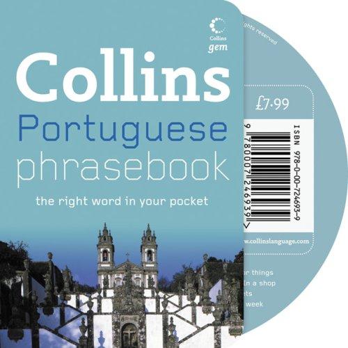 Book Collins Portuguese Phrasebook CD Pack: The Right Word in Your Pocket (Collins Gem) free