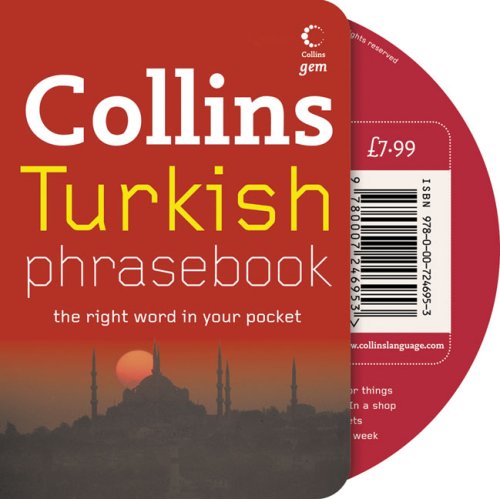 Book Collins Turkish Phrasebook Cd Pack: The Right Word In Your Pocket (collins Gem) free