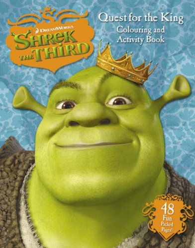 Book Quest for the King Colouring Activity Pad ( " Shrek the Third " ) free