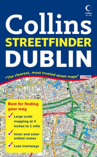 Book Dublin Streetfinder Colour Map free