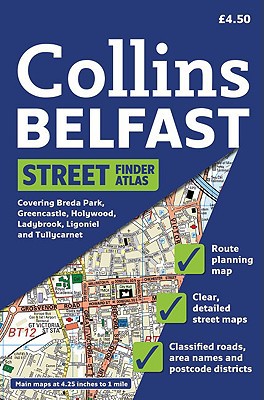 Book Collins Belfast Street Finder Atlas (Collins Travel Guides) free