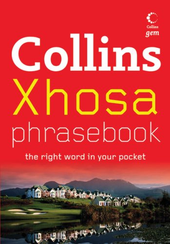 Book Collins Xhosa Phrasebook: The Right Word in Your Pocket free