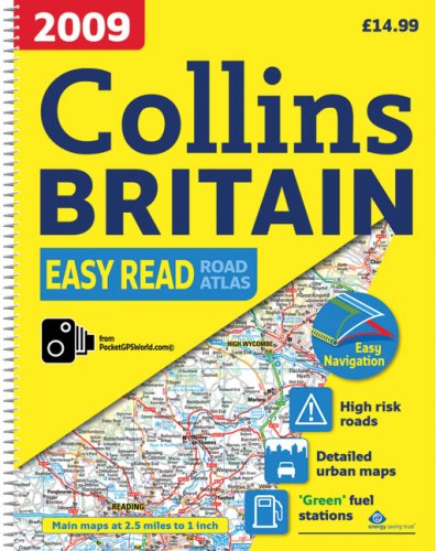 Book 2009 Collins Easy Read Road Atlas Britain: A3 Edition free