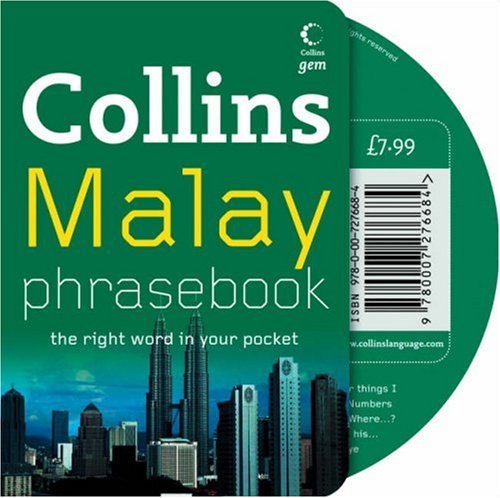 Book Collins Malay Phrasebook CD Pack: The Right Word in Your Pocket (Collins Gem) free