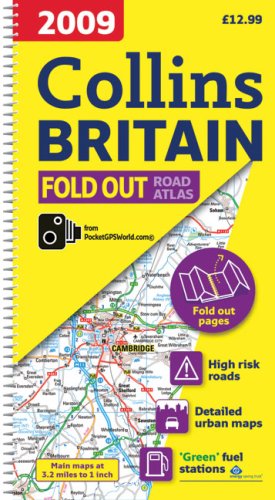 Book 2009 Collins Fold Out Atlas Britain free