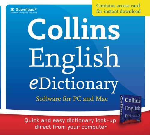 Book Ced Pro Desktop Pos Card (collins Digital Dictionaries) free
