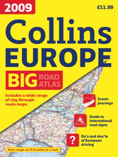 Book 2009 Collins Road Atlas Europe: A3 Edition (International Road Atlases) free