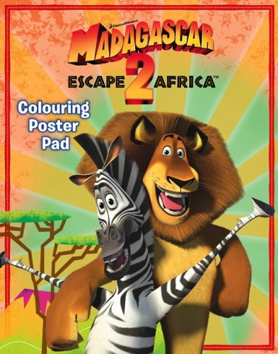 Book Madagascar: Escape 2 Africa - Colouring Poster Pad free
