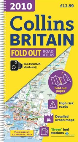 Book 2010 Collins Fold Out Road Atlas Britain (international Road Atlases) free