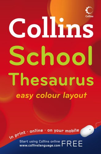 Book Collins School Thesaurus free