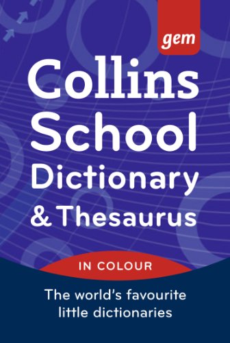 Book Collins GEM School Dictionary & Thesaurus (Collins School) free