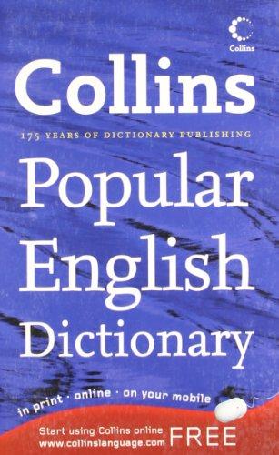 Book Collins Popular English Dictionary free