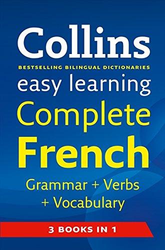 Book Easy Learning French Grammar, Verbs and Vocabulary (3 Books in 1) (Collins Easy Learning French) (English and French Edition) free