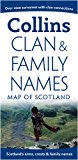 Book Collins Clan & Family Names Map of Scotland free