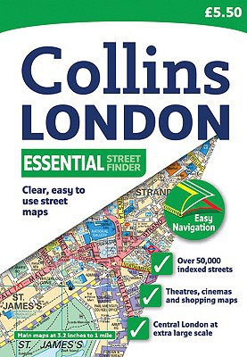 Book Collins London Essential Street Finder (Collins Travel Guides) free
