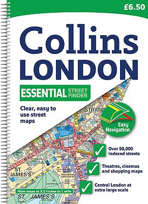 Book Collins London Essential Street Finder (Collins Travel Guides) free