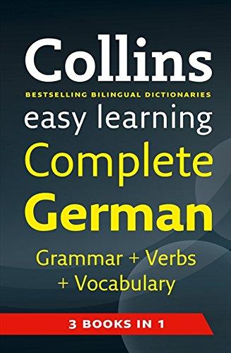 Book Easy Learning Complete German Grammar, Verbs and Vocabulary (3 Books in 1) (Collins Easy Learning German) (German and English Edition) free